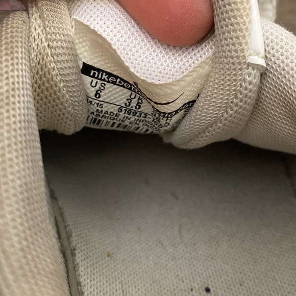 Nike Air Mix Down 2 white shoes size 6 - Picture 7 of 7